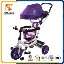 New Popular Style Adjustable Canopy Safety Baby Tricycle